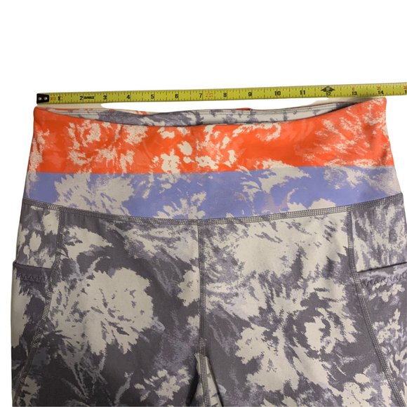 NWOT Free People Print Wave Rider Leggings 3 Pockets Size Large - Picture 7 of 12